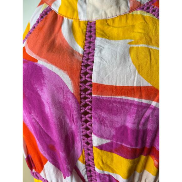 Anthro Abel th Label Rumi Summer  Maxi Dress Sz M - Picture 5 of 7